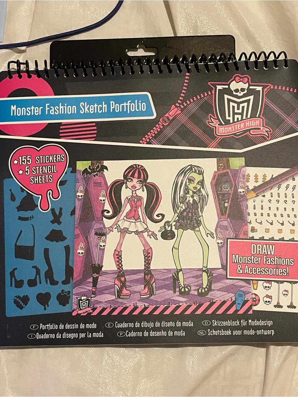 Monster High Fashion Sketch Portfolio